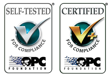 OPC Data Client OPC Certification Logos