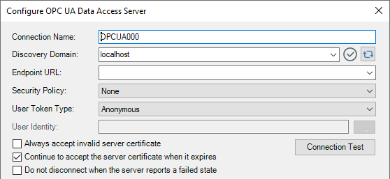 DataHub-UA-Connect-to-UA-Server