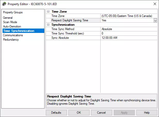 Screenshot_IEC60870-5-101_Time_Synch_Settings