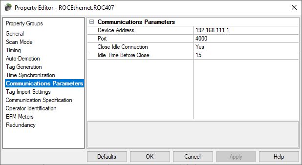 Screenshot_TOPServer_ROC_Ethernet_CommsParams
