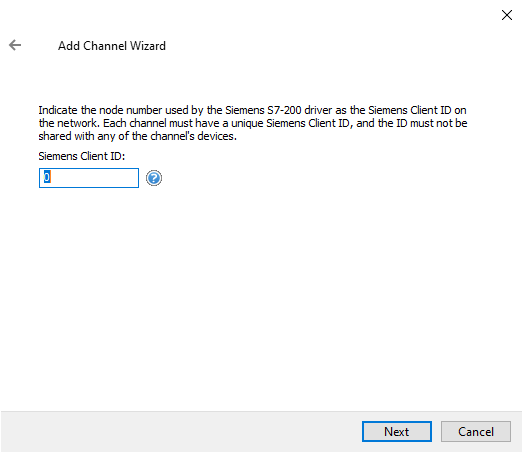 Screenshot - TOP Server S7 PPI Client ID